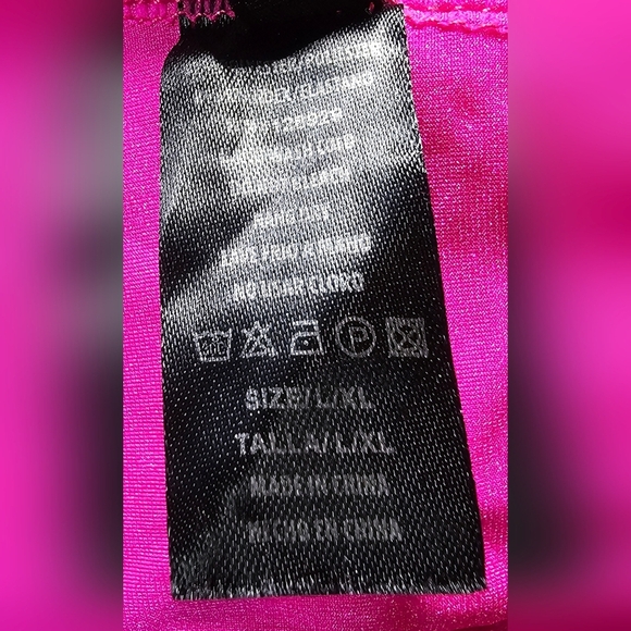 Large/XLarge Hot Pink Bodysuit - Picture 4 of 4
